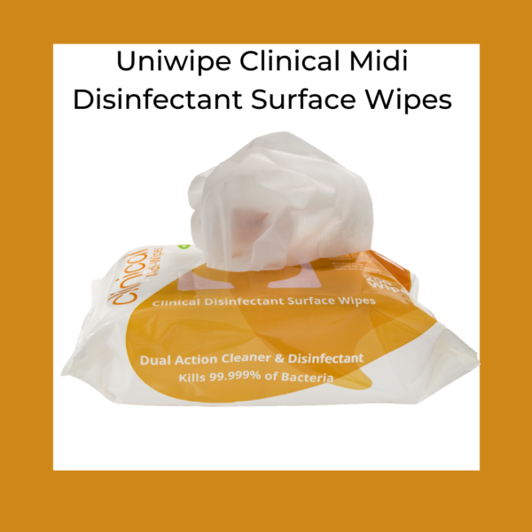 Uniwipe Clinical Midi Disinfectant Surface Wipes | Campbell Engineering ...